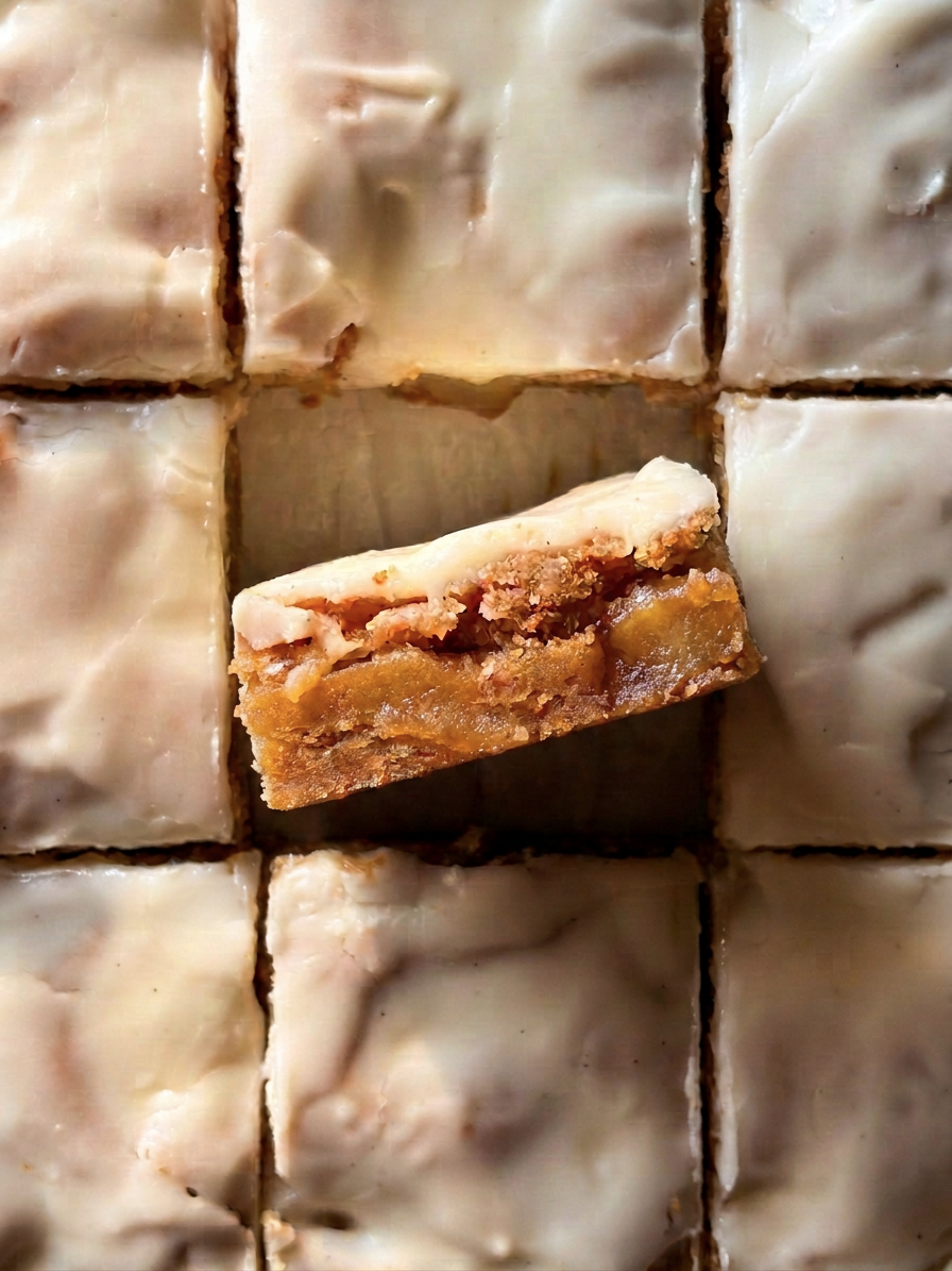 Cinnamon Apple Blondies