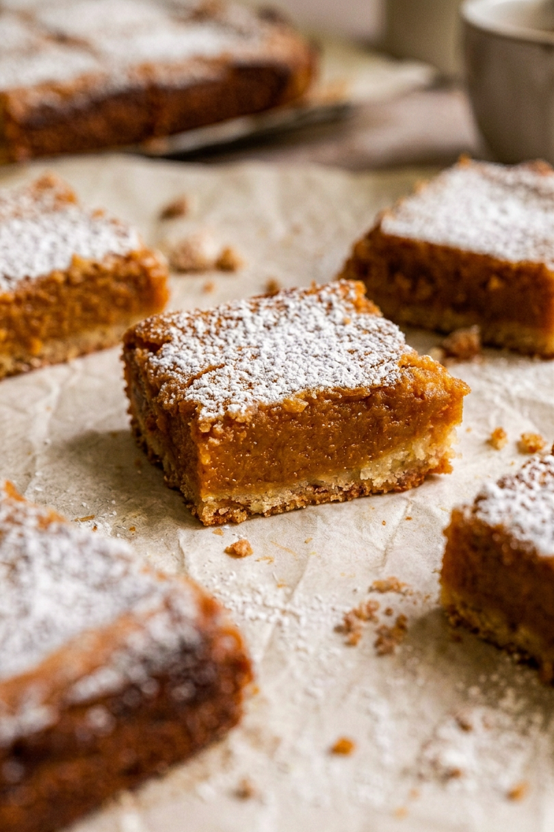 Pumpkin Gooey Butter Bars